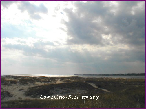 Oak Island-Carolina Stormy Sky