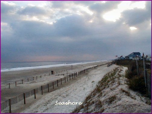 Oak Island-Stormy Beach