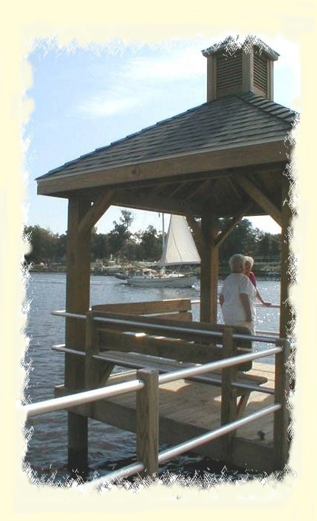 St. James Plantation-Gazebo on Intracoastal Waterway