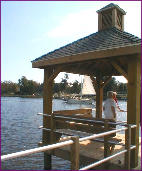 St. James Plantation-Gazebo on the Intracoastal Waterway