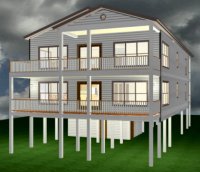 Coastal Home Over 2500 Sq.Ft.-LMBM040804