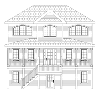 Coastal Home Under 2500 Sq.Ft.-TPB990808