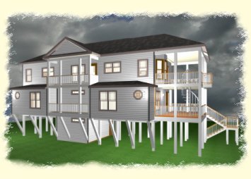 Coastal Home Under 2500 Sq.Ft.-GAP030731