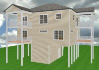 Coastal Home Under 2500 Sq.Ft.-EKL050208
