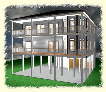 Coastal Home Over 2500 Sq.Ft.-IEK041012
