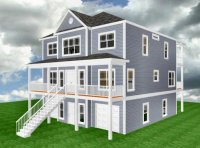 Coastal Home Over 2500 Sq.Ft.-DCW050115