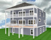 Coastal Home Over 2500 Sq.Ft.-DCW050115