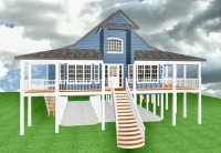 Coastal Home Under 2500 Sq.Ft.-KH990709
