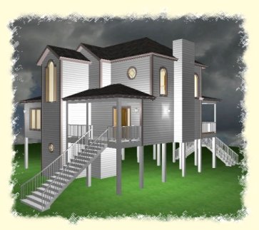 Coastal Home Under 2500 Sq.Ft.-ICF030118