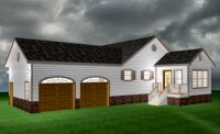 Single Story Home Under 2500 Sq.Ft.-BW020306